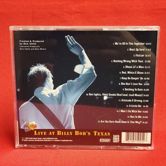 Jack Ingram Live At Billy Bobs Texas CD 2003 Signed - Picture 2 of 8